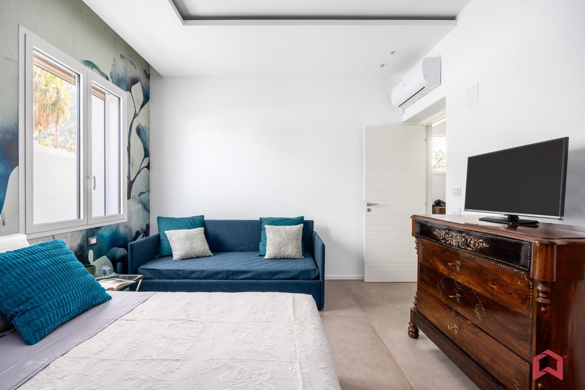 Appartamento In Villa Con Piscina Privata 巴勒莫 外观 照片