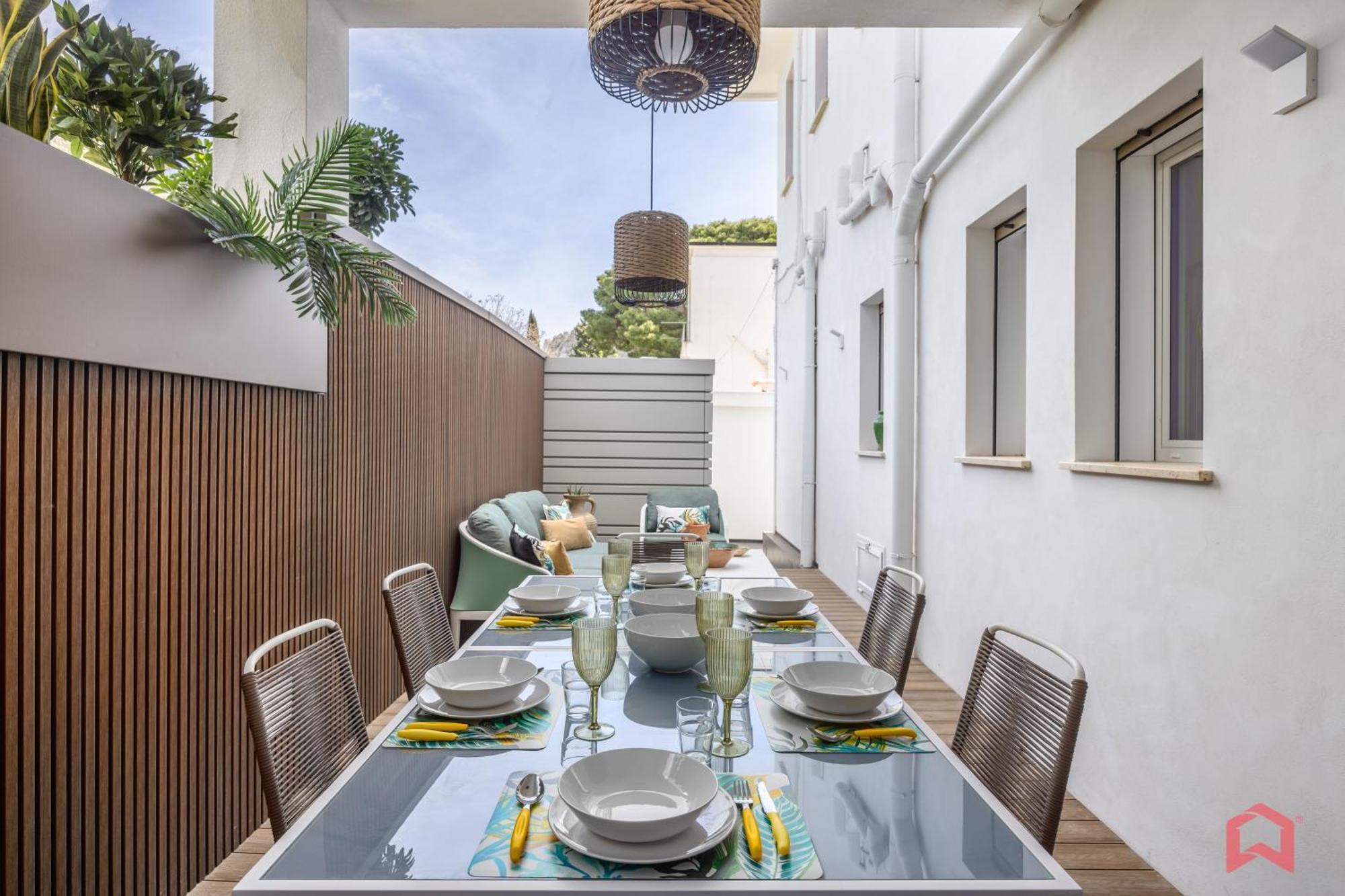 Appartamento In Villa Con Piscina Privata 巴勒莫 外观 照片