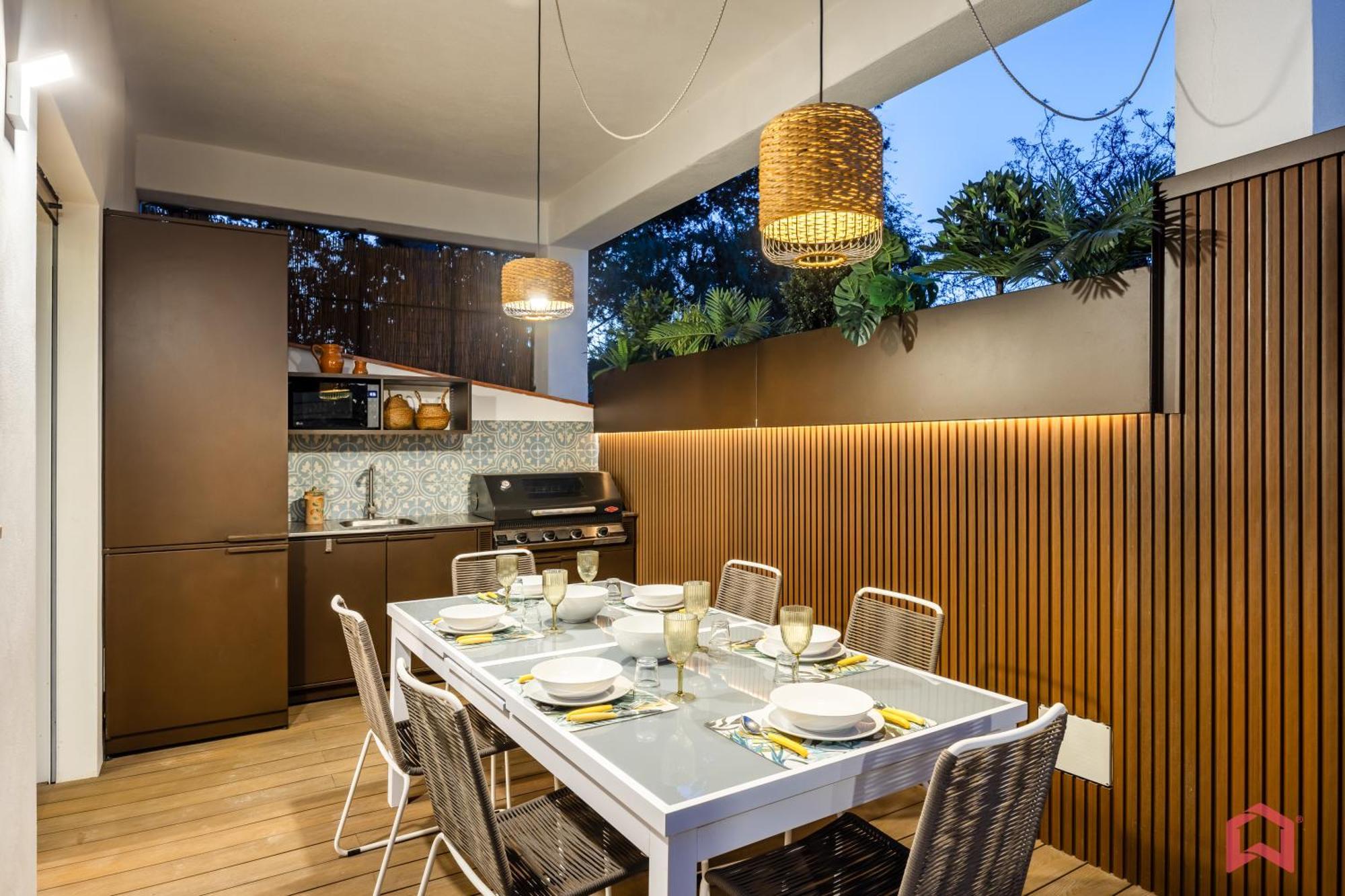 Appartamento In Villa Con Piscina Privata 巴勒莫 外观 照片