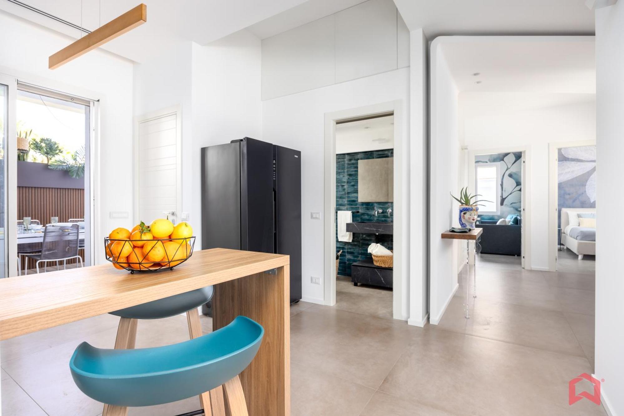 Appartamento In Villa Con Piscina Privata 巴勒莫 外观 照片