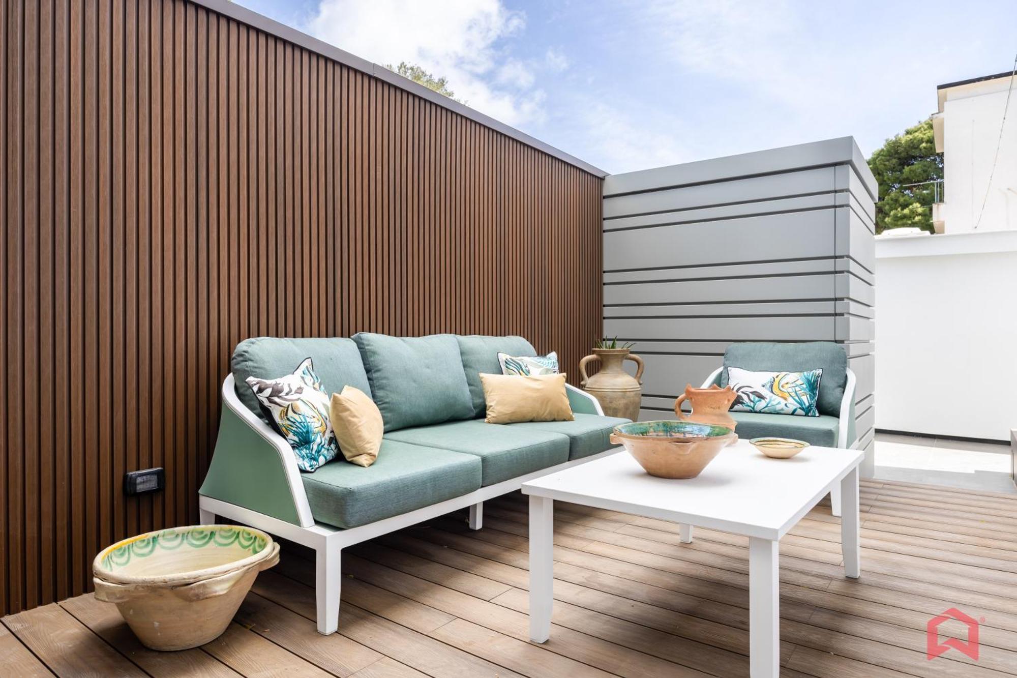 Appartamento In Villa Con Piscina Privata 巴勒莫 外观 照片